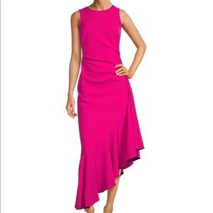 Mother of the bride/groom dress, size 8, worn 1x, comfortable dress, pink